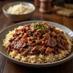 Slow Cooker Beef Tips and Rice